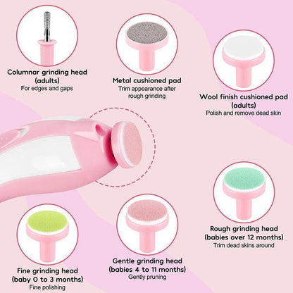 Baby Nail Trimmer with LED Light – Safe, Gentle & Pain-Free Nail Care for Newborns