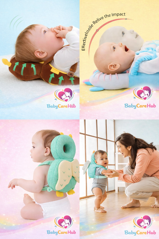 Angel Nest Cushion™ – Baby Head Protection Pillow | Anti-Fall Safety Cushion for Babies