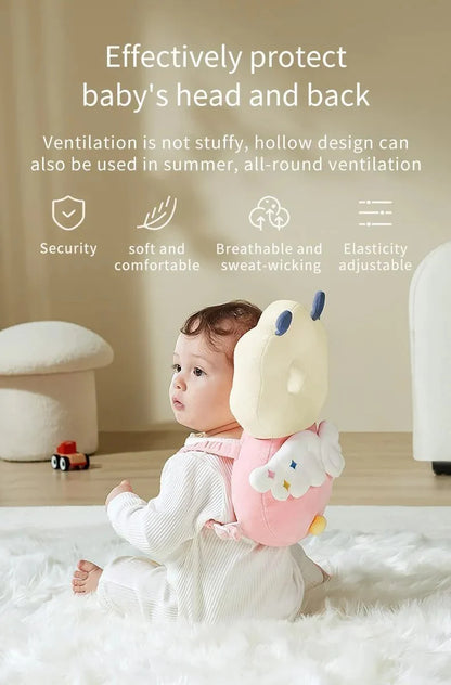 Angel Nest Cushion™ – Baby Head Protection Pillow | Anti-Fall Safety Cushion for Babies