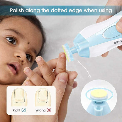 Baby Nail Trimmer with LED Light – Safe, Gentle & Pain-Free Nail Care for Newborns